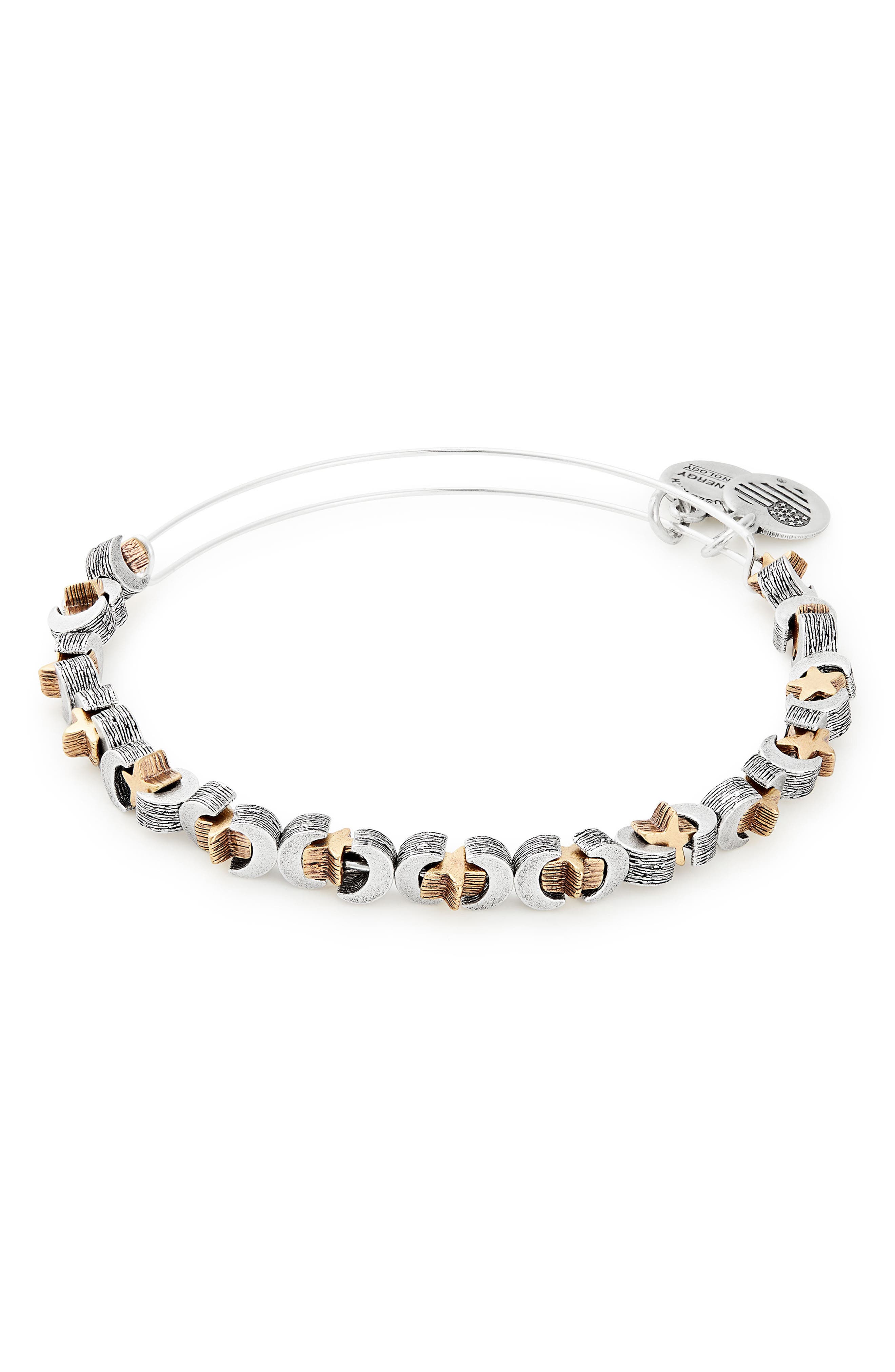 alex and ani moon and star earrings
