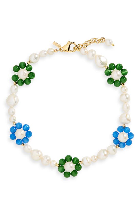 ELIOU LOTTIE FRESHWATER PEARL BEADED NECKLACE