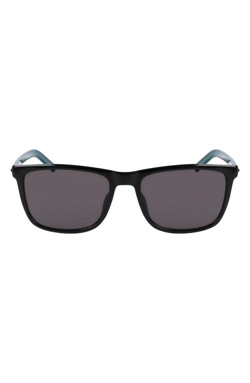 UPC 886895509121 product image for Converse Chuck 56mm Rectangle Sunglasses in Black/Black at Nordstrom | upcitemdb.com