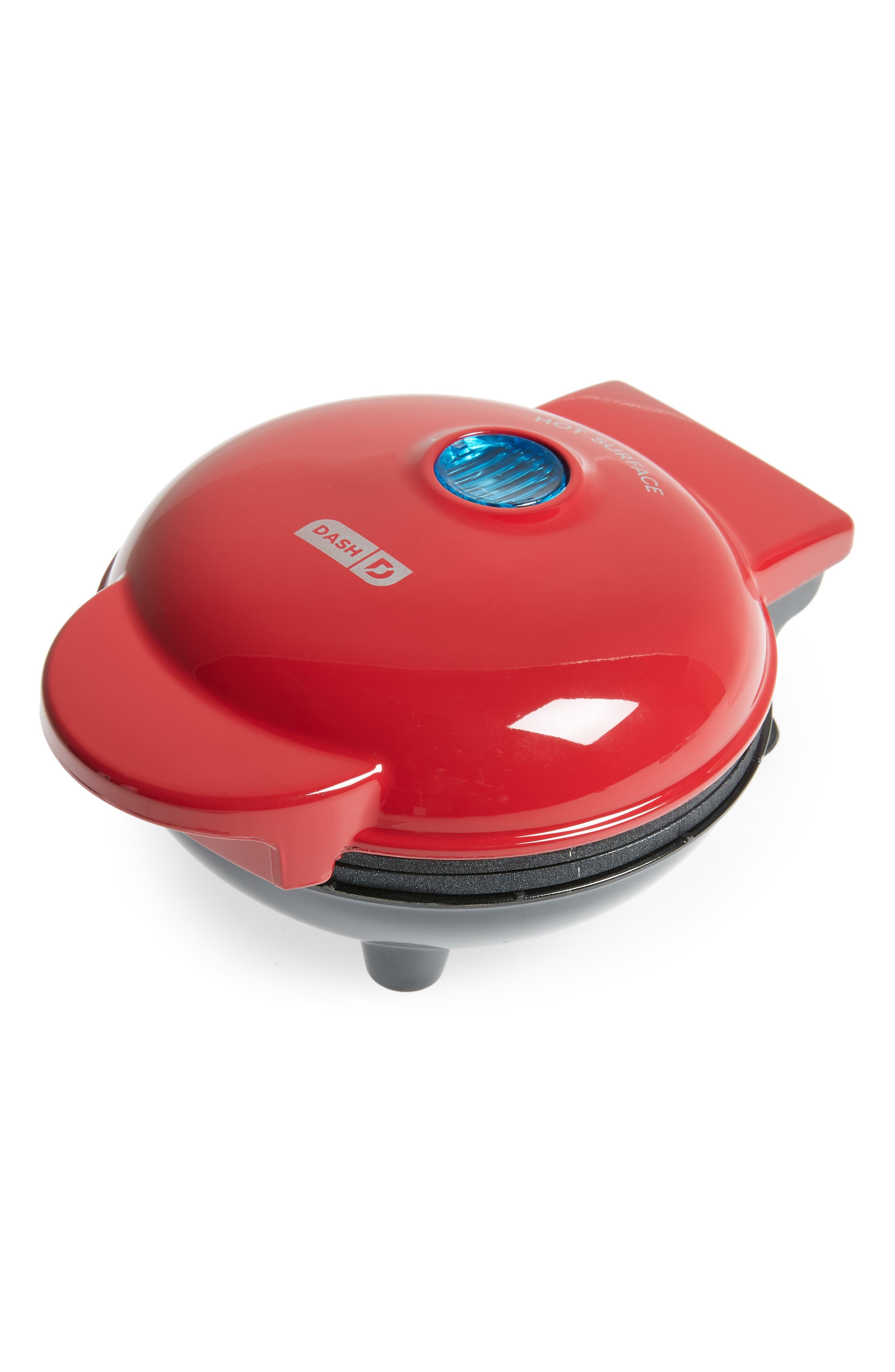 Dash Mini Heart Waffle Maker In Red