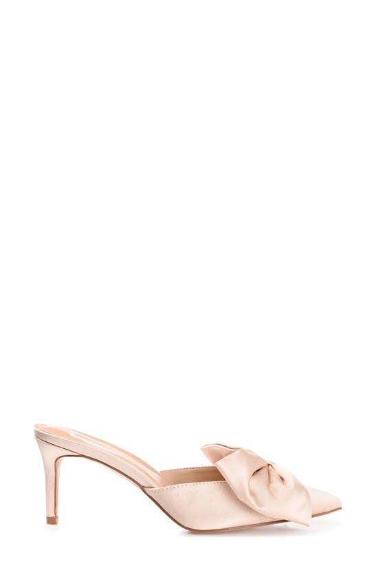 Shop Journee Collection Tiarra Mule Pump In Ivory