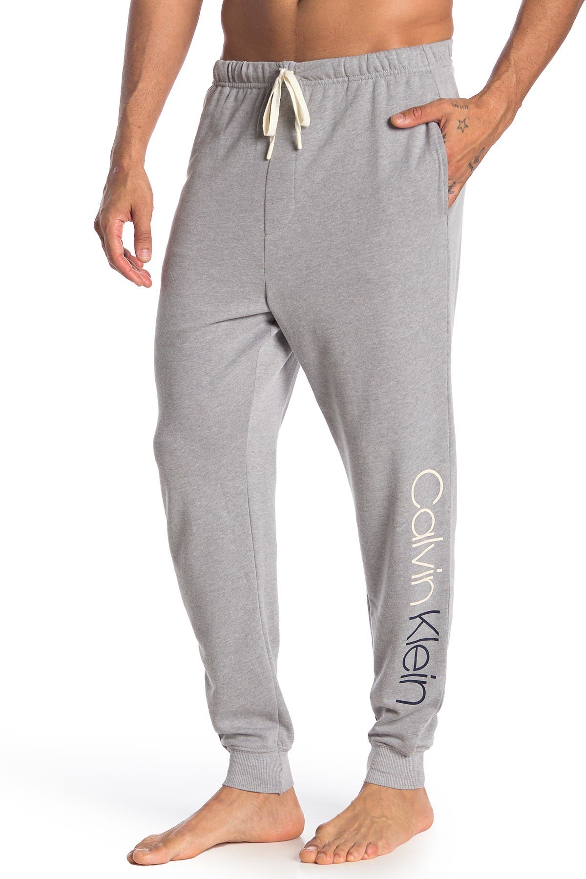 Calvin Klein Logo Printed Drawstring Lounge Joggers Nordstrom Rack