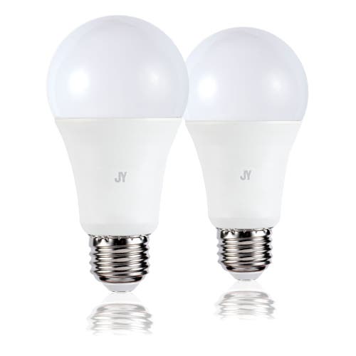 Jonathan Y Smart A19 Dimmable Light Bulb In White