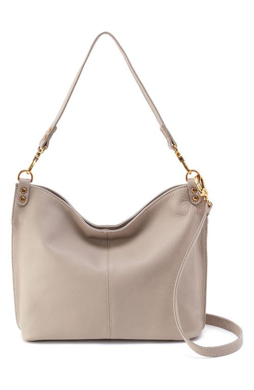 Hobo Pier Leather Tote In Taupe