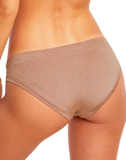 Shop Adore Me Analize Bikini Panties In Medium Beige