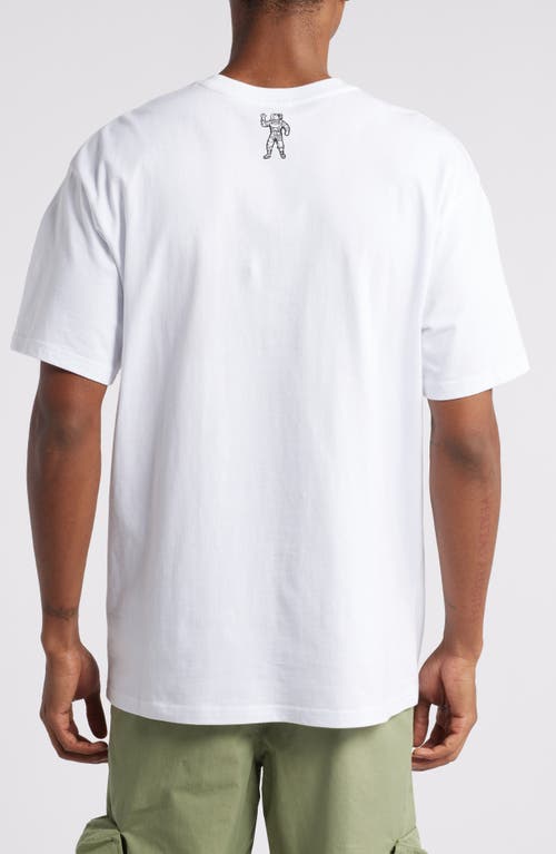 Shop Billionaire Boys Club Arch Cotton Graphic T-shirt In White