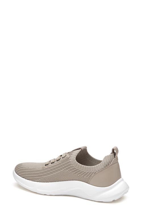 Johnston & Murphy Escape Knit Sneaker In Taupe Knit