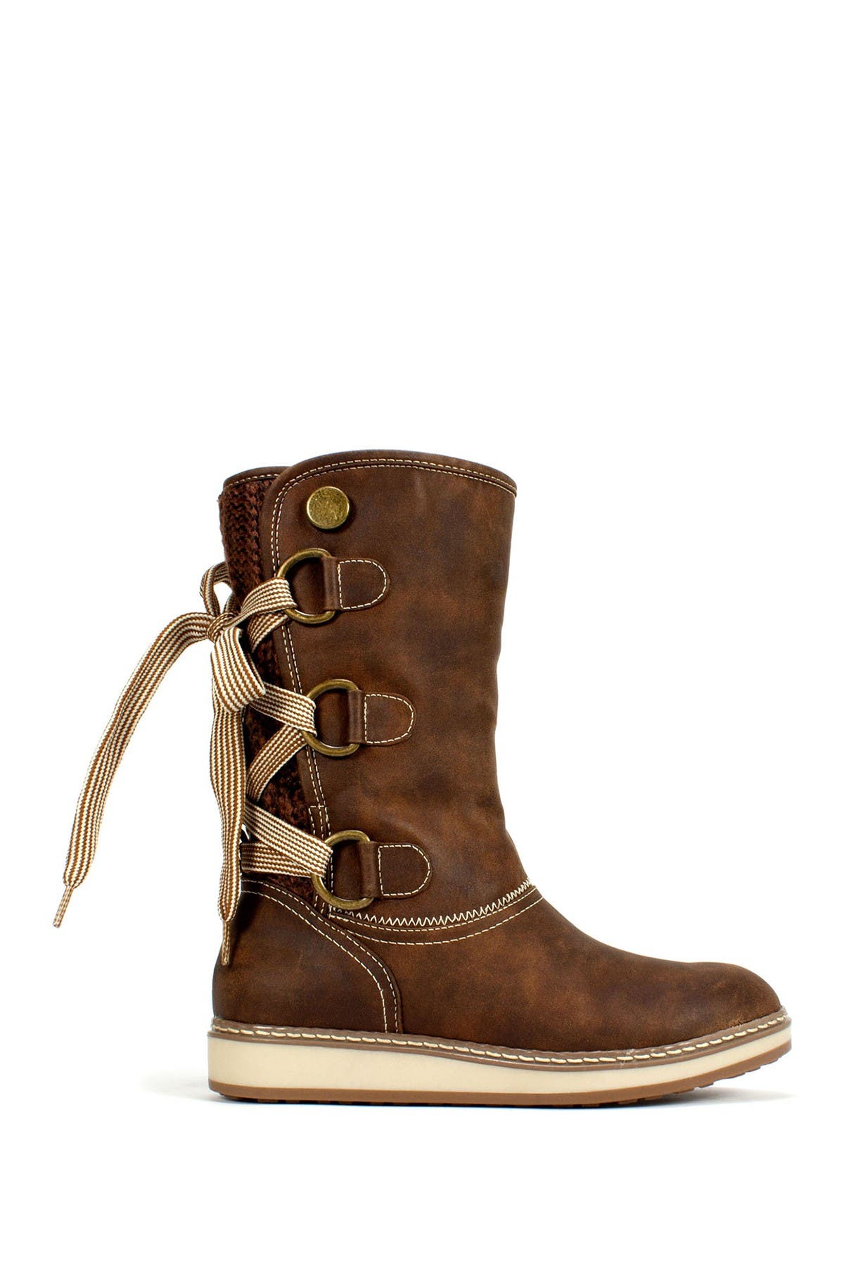 white mountain fur lined boots