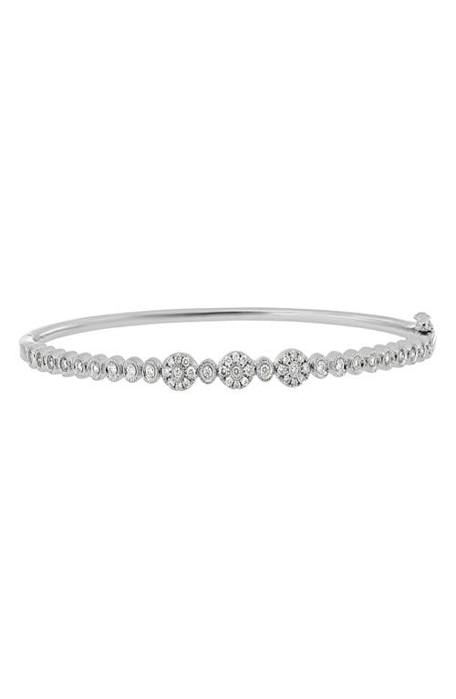 Bony Levy Monaco Diamond Bangle in 18K White Gold at Nordstrom, Size 7