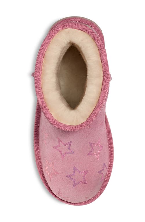 Shop Ugg(r) Kids' Classic Ii Iridescent Stars Boot In Dusty Orchid/pink Iridescent