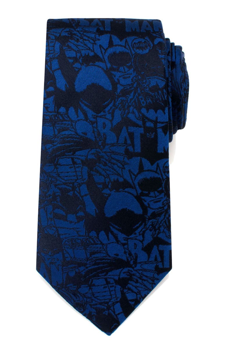Cufflinks, Inc. 'Batman' Silk Tie, Main, color, Blue