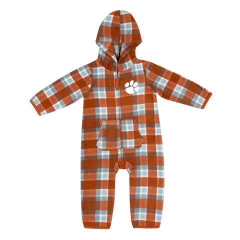 Outerstuff Newborn & Infant Orange/Navy/Heather Gray Chicago Bears Three-Pack Eat, Sleep & Drool Retro Bodysuit Set at Nordstrom, Size 6-9M