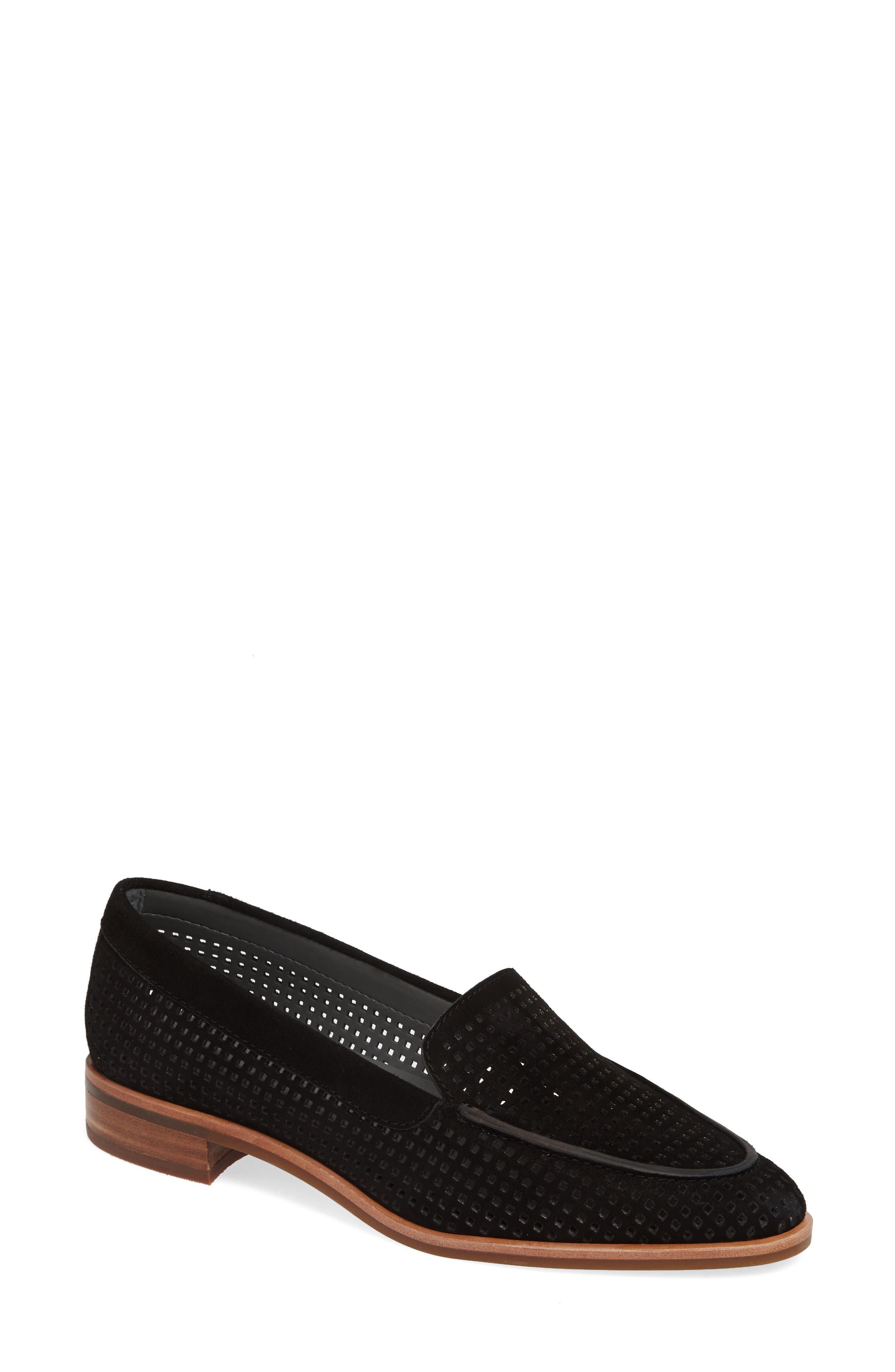 The Flexx Chelsea Peforated Loafer- Black
