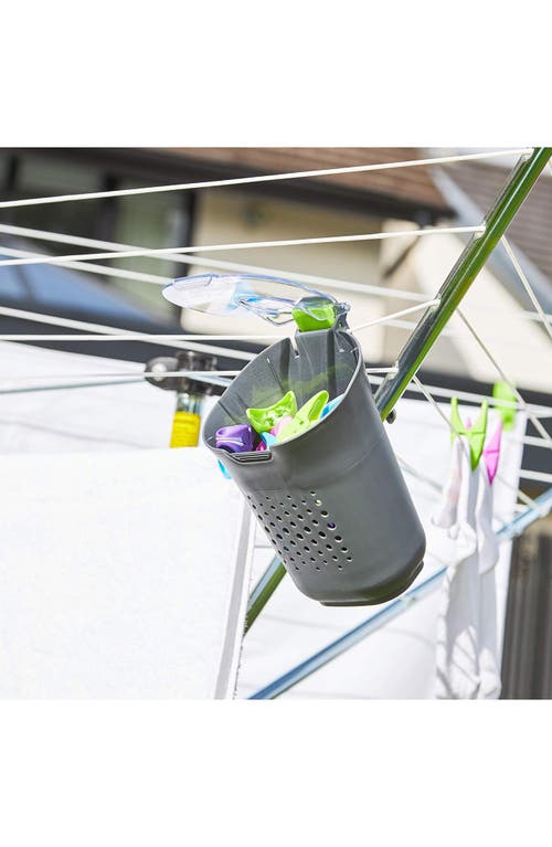 Minky Suregrip Clothespin Peg Pod In Grey Multi