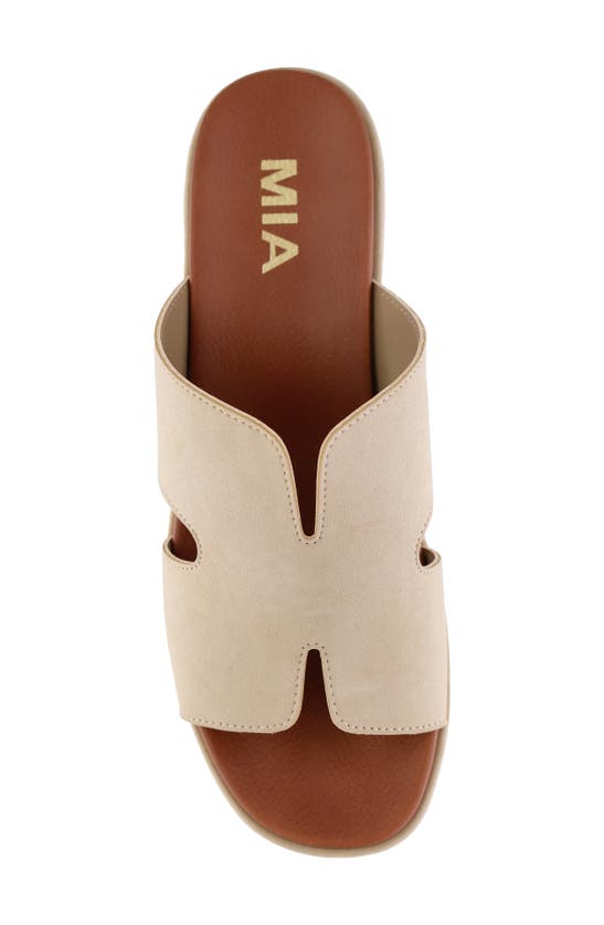 Shop Mia Reta Platform Wedge Slide Sandal