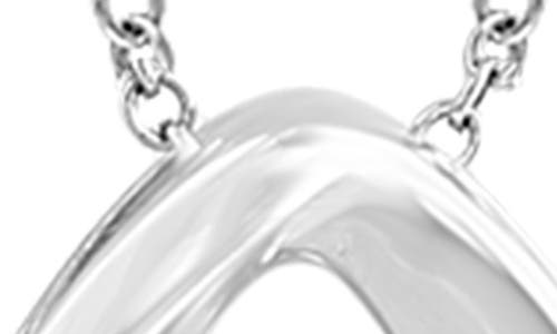 Shop Effy Diamond Pendant Necklace In White