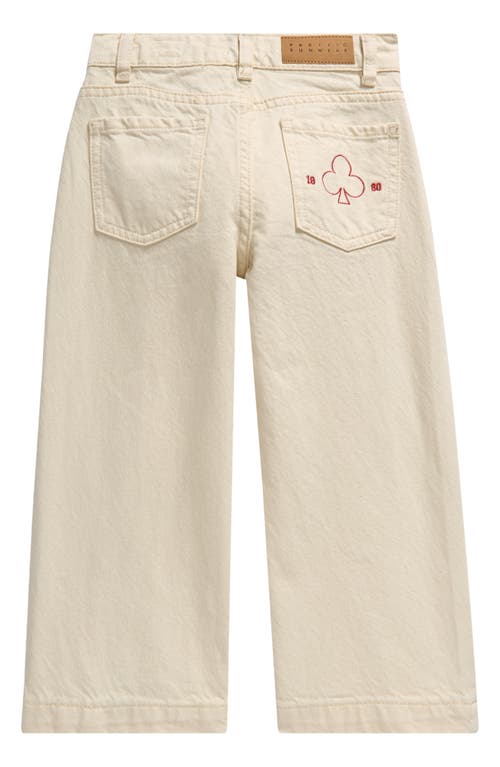 Shop Pacsun Kids' Clovery Nonstretch Baggy Jeans In Cream