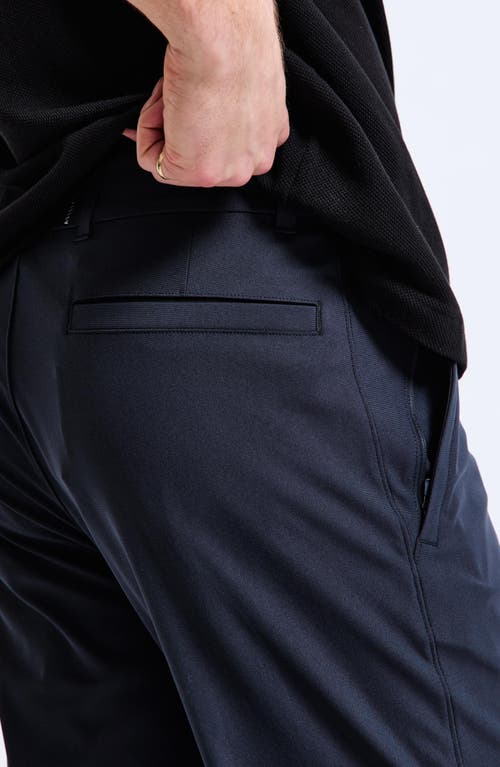 Reigning Champ Stretch Warp Knit Slim Coach's Pants In Navy
