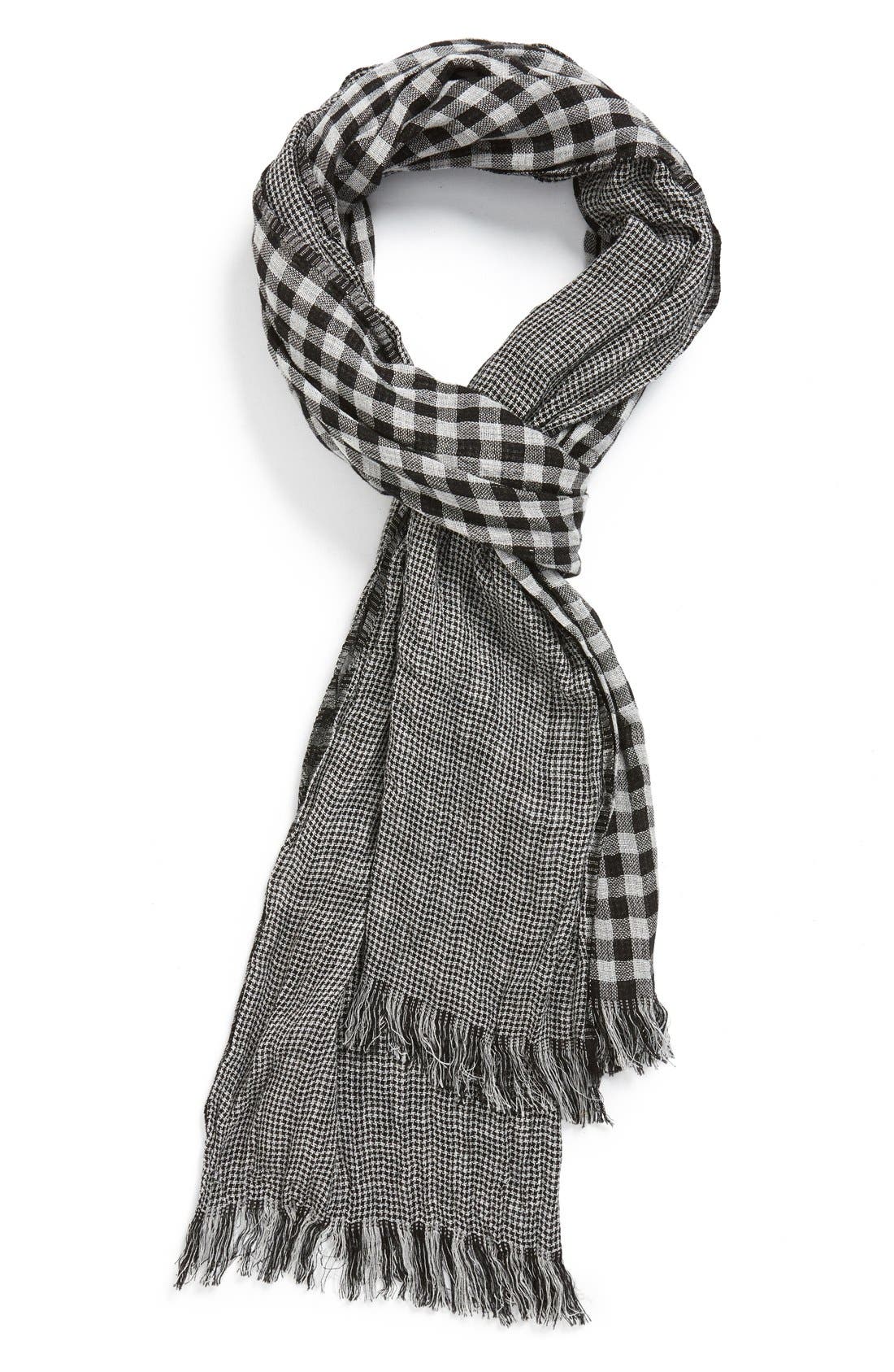 John Varvatos Star USA Double Face Cotton Scarf | Nordstrom