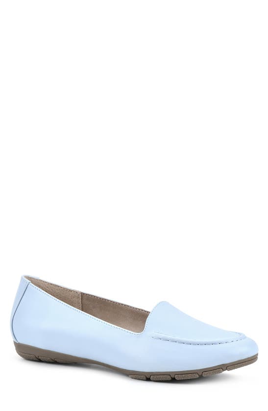 Cliffs By White Mountain Gracefully Loafer In Lt Blue Smooth