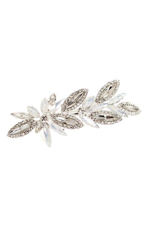 Brides & Hairpins Michal Opal & Crystal Hair Clip in Silver at Nordstrom