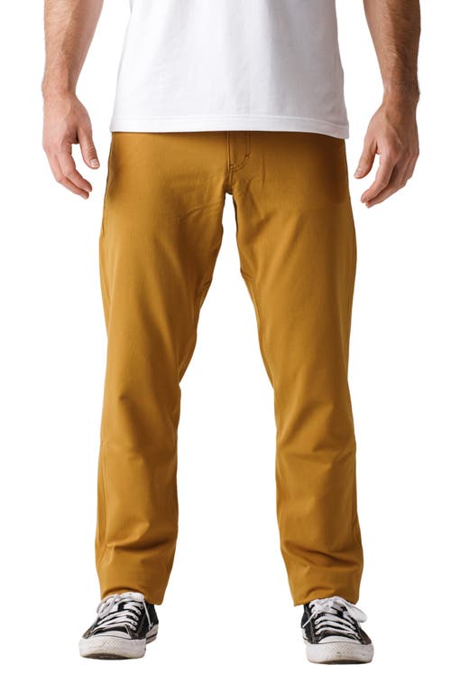 Diversion 32-Inch Water Resistant Travel Pants in Canyon