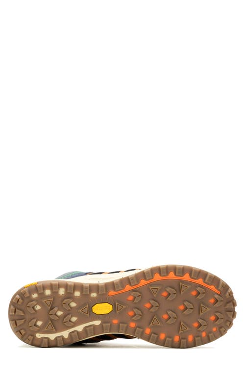 Merrell Nova 3 Waterproof Mid Top Hiking Boot In Nutshell/papaya