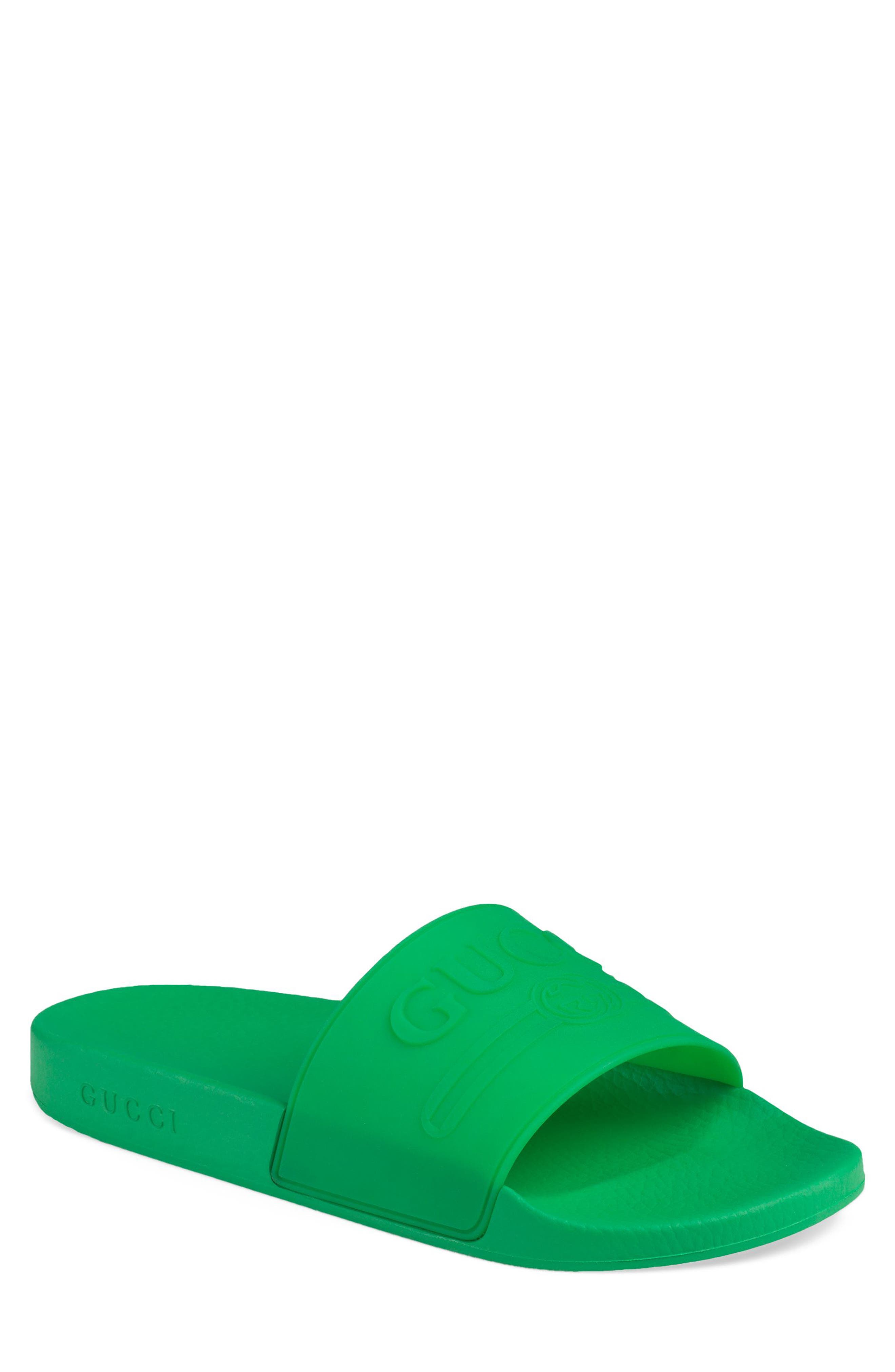 GUCCI | Pursuit Logo Slide Sandal 