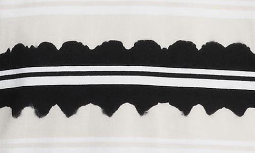 Shop Nike Club Stripe T-shirt In Black