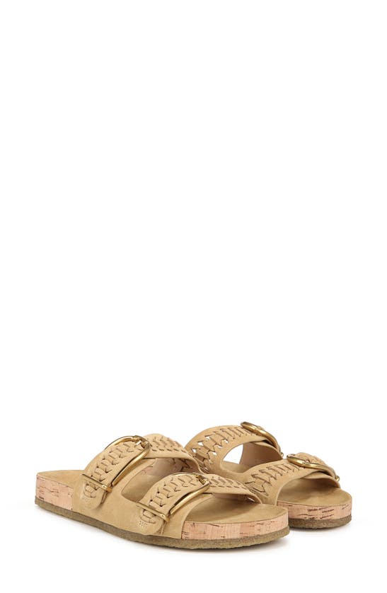 Shop Veronica Beard Paige Slide Sandal In Desert