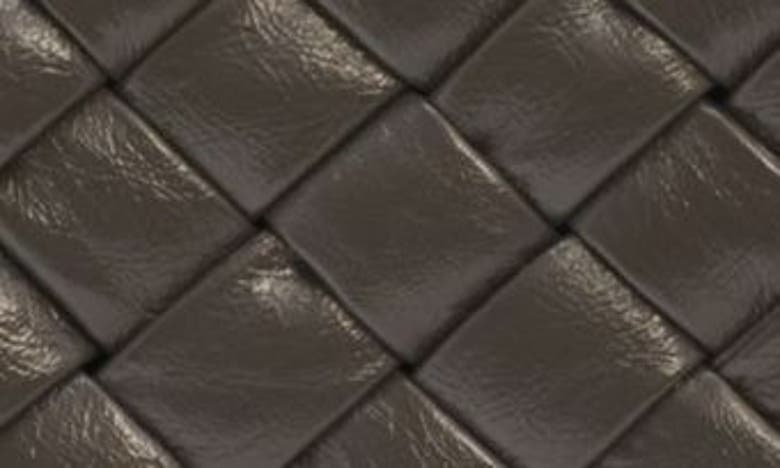 Bottega Veneta Men's Small Rumple Intreccio Leather Crossbody Bag In Light Graphite/ Silver