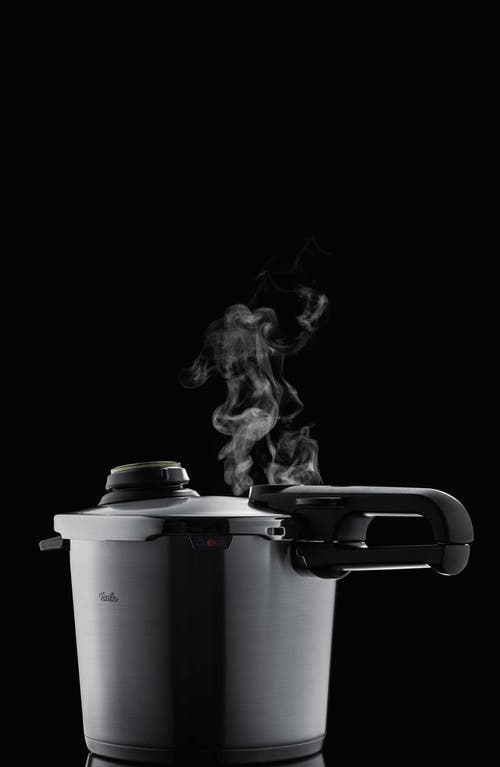 Fissler Vitavit Stainless Steel Premium Set 2.6 Quart , 6.3 Quart Pressure Cooker And Pressure Skillet In Stainless Steel