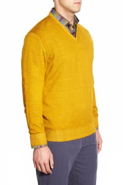 Robert Talbott 'Aptos' V-Neck Merino Wool Sweater | Nordstrom