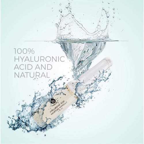 Pursonic 100% Hyaluronic Acid & Natural Moisturizing Serum Ampoule Set In Blue