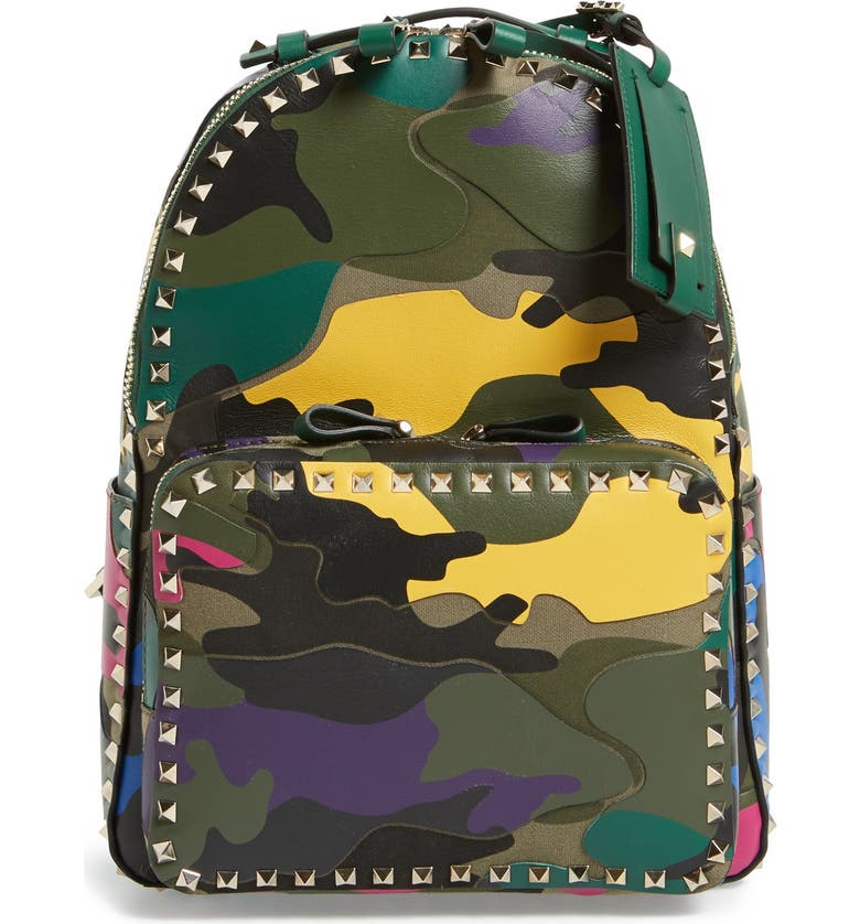 Valentino 'Rockstud Camo' Backpack | Nordstrom