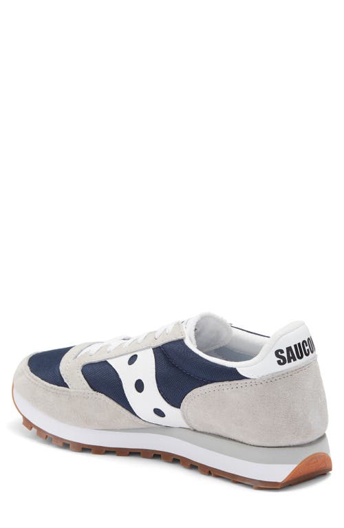 Shop Saucony Jazz 81 Sneaker In Sand/navy