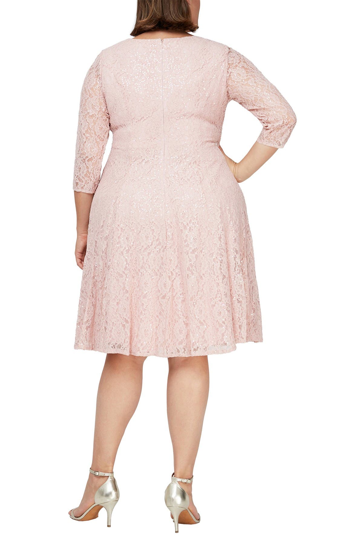 SLNY Lace VNeck Dress Nordstrom Rack