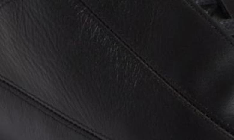 Shop John Lobb River Leather Sneaker In Black
