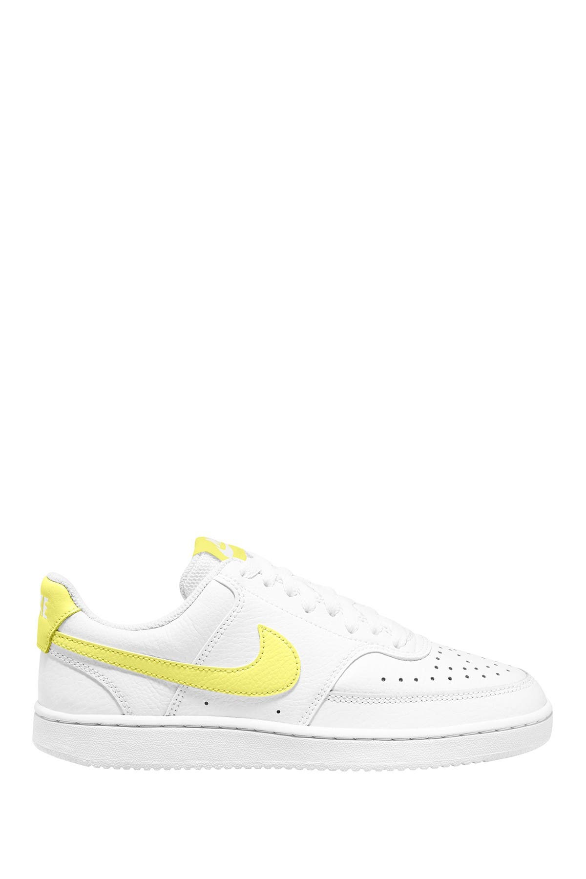 Nike Court Vision Low Sneaker In 109 White/ltztrn
