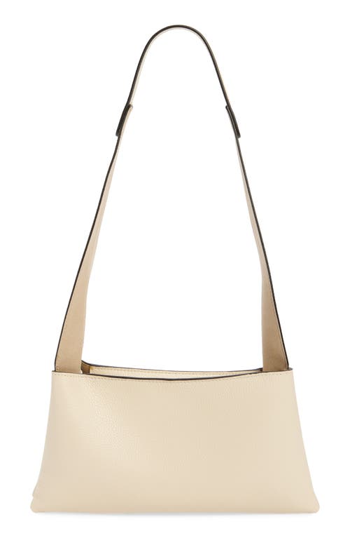 Ree Projects Small Nessa Leather Shoulder Bag In Beige
