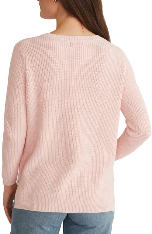 Shop 525 Emma High-low Sweater In Lotus