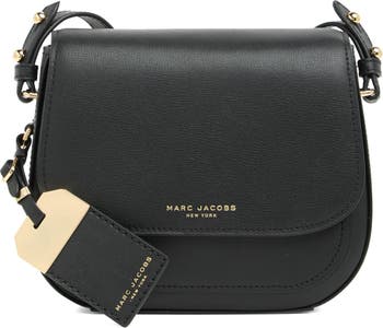 Marc Jacobs Rider Leather Crossbody Bag (Black)