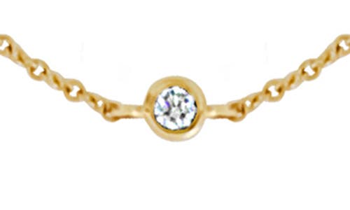 Shop Bony Levy Monaco Diamond Station Necklace In 18k Yellow Gold