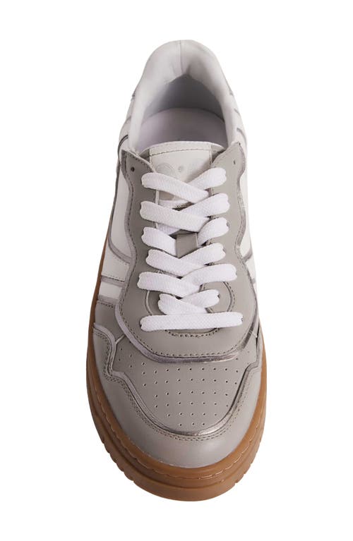 Free People Retro Thirty Love Sneaker In Winter White Combo