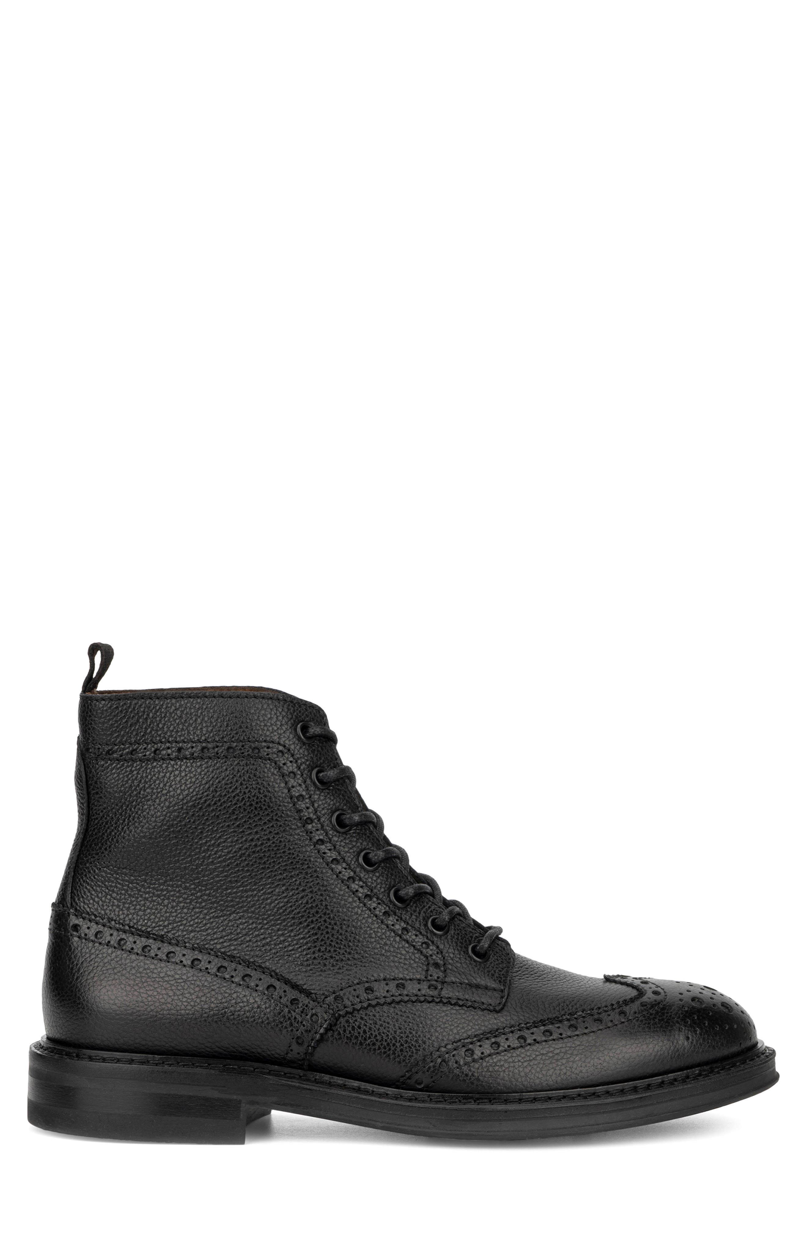 Aquatalia Savino Boot in Black Smart Closet