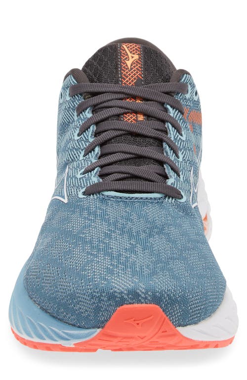 Mizuno Wave Inspire 19 Sneaker In Provincial Blue-white
