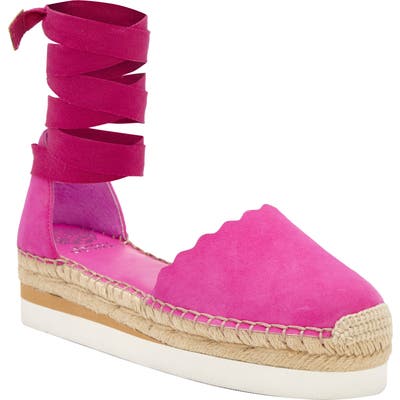 Vince Camuto Brittie Platform Espadrille Sandal, Pink