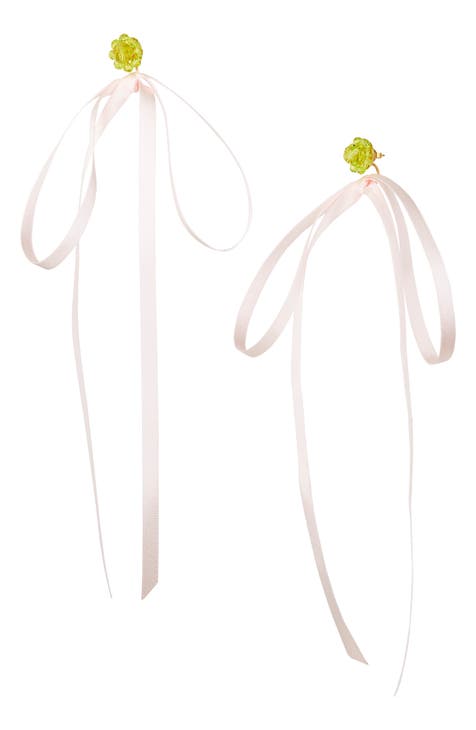 nordstrom-jumpsuit-loren-hope-earrings — bows & sequins