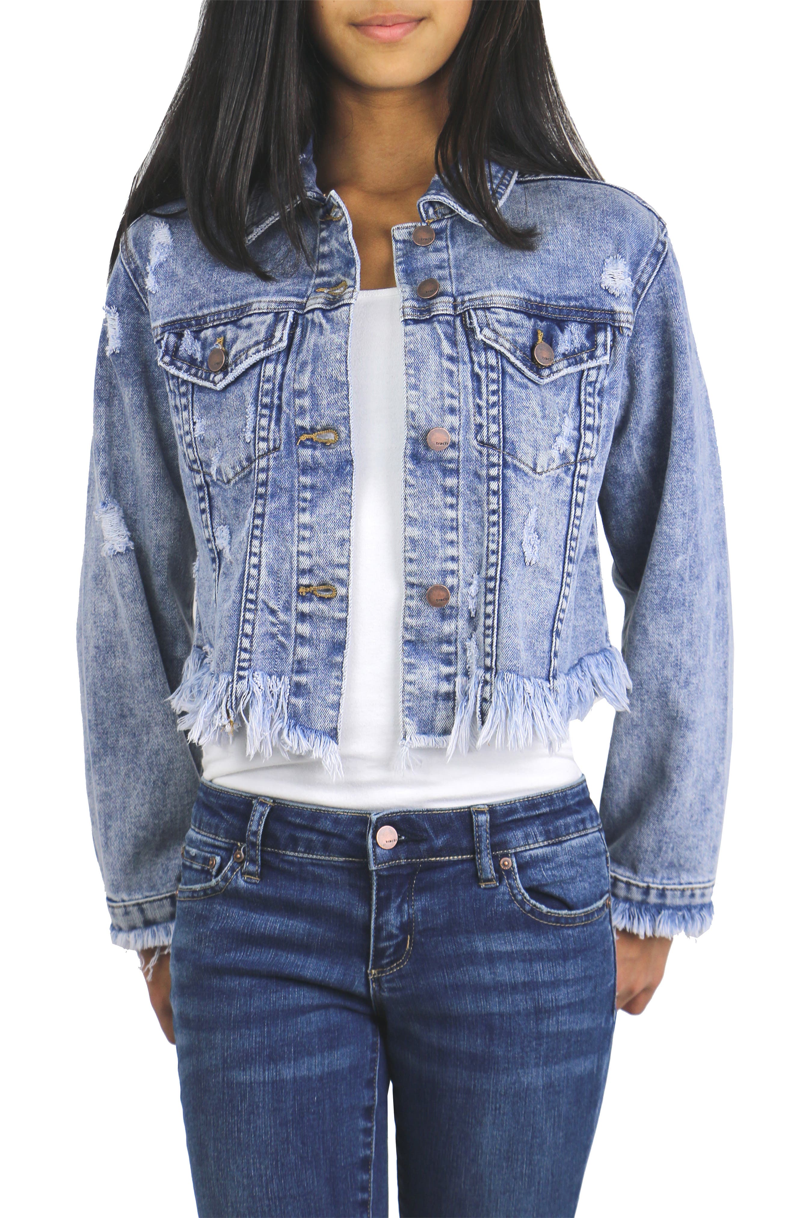 big w girls denim jacket