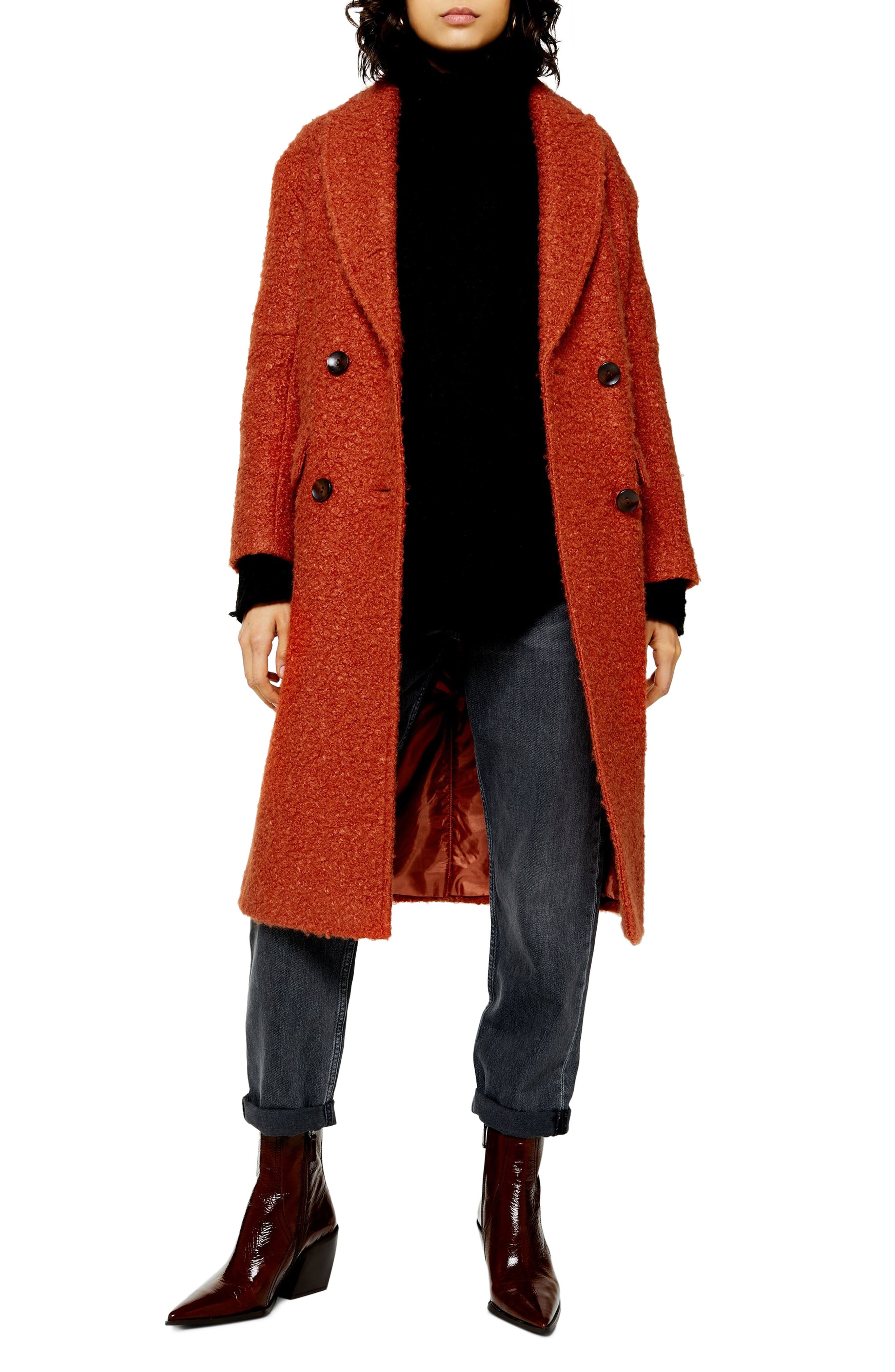 boucle coat